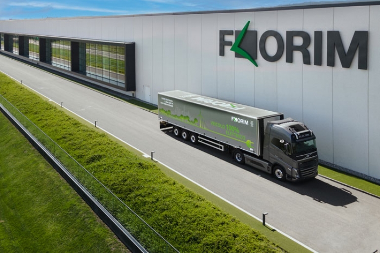 FLORIM採用VOLVO電動大卡車配送