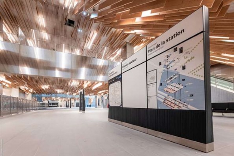 LEA與隈研吾的協作-巴黎普萊耶爾車站!
