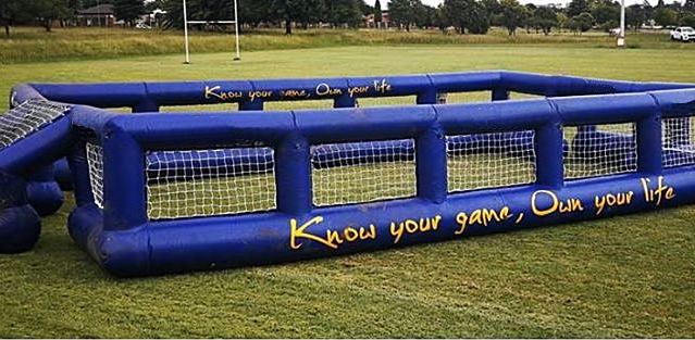 Inflatable Soccer Fiels Hire crop