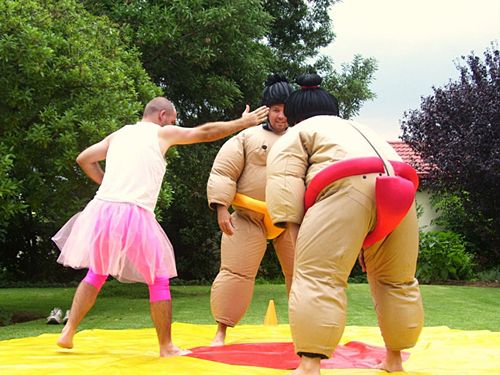 Bachelor Party Sumo Suits