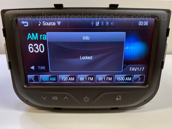 Holden Colorado RG locked Image